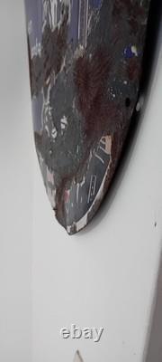 TRES ANCIENNE PLAQUE EMAILLEE POTASSE D'ALSACE DIMENSION 60x45 Cm PREMIÈR MODEL