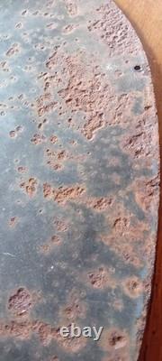 TRES ANCIENNE PLAQUE EMAILLEE POTASSE D'ALSACE DIMENSION 60x45 Cm PREMIÈR MODEL