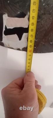 TRES ANCIENNE PLAQUE EMAILLEE POTASSE D'ALSACE DIMENSION 60x45 Cm PREMIÈR MODEL