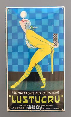 Tampon buvard lustucru 1920 cartier millon tole litho de andreis marseille