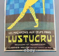 Tampon buvard lustucru 1920 cartier millon tole litho de andreis marseille