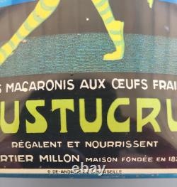 Tampon buvard lustucru 1920 cartier millon tole litho de andreis marseille