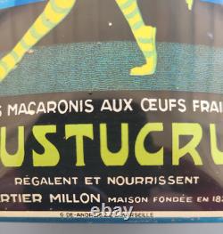 Tampon buvard lustucru 1920 cartier millon tole litho de andreis marseille mohr