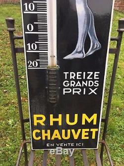 Thermometre Emaille Rhum Chauvet