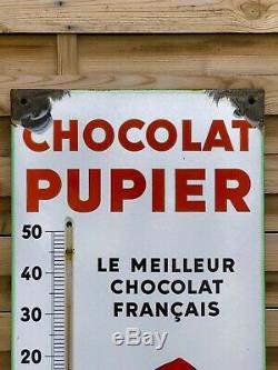Thermométre Emaillee Chocolat Pupier