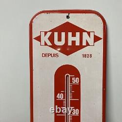 Thermomètre Tole Machines Agricoles Kuhn 67 Saverne Deco Garage
