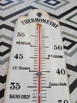 Thermomètre émaillé ancien