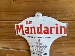 Thermomètre émaillée LE MADARIN