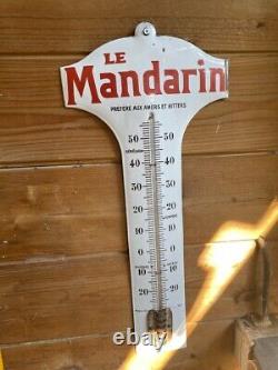 Thermomètre émaillée LE MADARIN