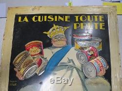 Tole Ancienne Lithographie La Cuisine Toute Prete Raynal Et Roquelaure J Stahl