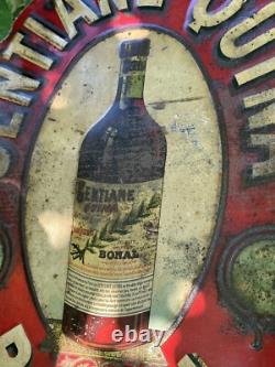 Tôle Publicitaire & Gentiane & Quina & Bonal