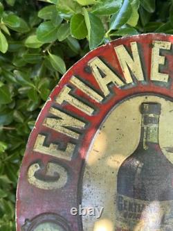 Tôle Publicitaire & Gentiane & Quina & Bonal