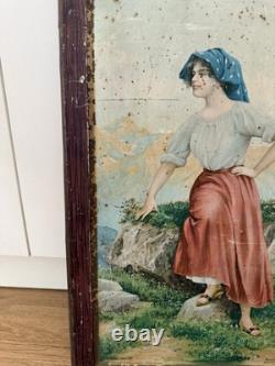 Tôle Publicitaire Macaroni Vermicelle Bozon Verduraz