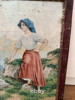 Tôle Publicitaire Macaroni Vermicelle Bozon Verduraz