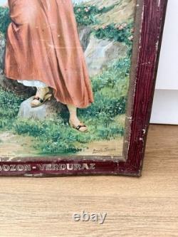 Tôle Publicitaire Macaroni Vermicelle Bozon Verduraz