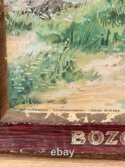 Tôle Publicitaire Macaroni Vermicelle Bozon Verduraz