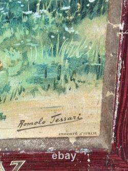 Tôle Publicitaire Macaroni Vermicelle Bozon Verduraz