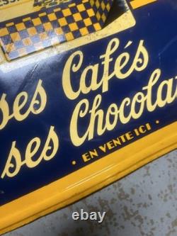 Tôle Publicitaire Plaque Produits Moriss Savon Lessive Deandreis Marseille