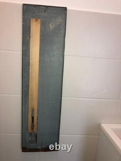 Tôle Thermomètre 68 x 18 cm Pub Salins du Midi Blocs à lécher pour Ruminants