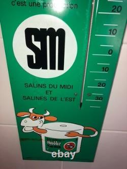 Tôle Thermomètre 68 x 18 cm Pub Salins du Midi Blocs à lécher pour Ruminants