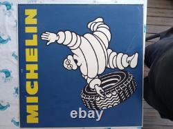 Tole peinte michelin double face