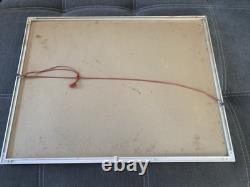 Tres Rare Ancien Miroir De Bar Mutcha. Champagne Möet Et Chandon Des Années 70