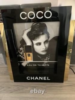 Tres Rare Ancienne Enseigne Lumineuse Coco Chanel