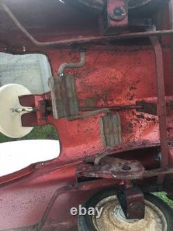 Tres Rare Ancienne Voiture A Pedale En Tole Ds Citroen