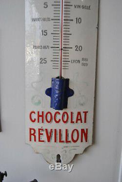 Très beau thermomètre chocolat révillon en très bel état