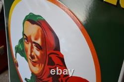 Très grande PLAQUE EMAILLE HOFNAR cigares ++ 1 mètre 60 cm ++