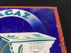 Très rare plaque publicitaire émaillée ancienne réchauds Godin U. R. G. Butagaz Très rare plaque publicitaire émaillée ancienne réchauds Godin U. R. G. Butagaz