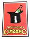 Vins Mousseux Cinzano Publicitaire Maga 64cmX46cm