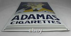 XL Adamas Cigarettes 70x40 CM Plaque en Email Émaille Bouclier Émail
