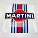 XL Martini Racing Plaque en Email Plaque Émail Signer 44 x 44cm