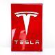 XL Tesla Logo Plaque en Émail Émaille Émail Signer 50x35 CM